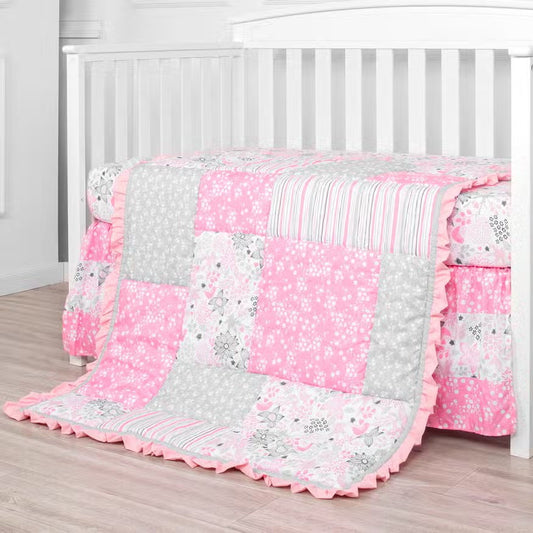 Pink Dream Crib Bedding Set