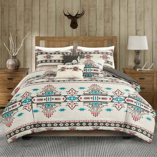 Sedona Aztec Comforter - 6 Piece Set