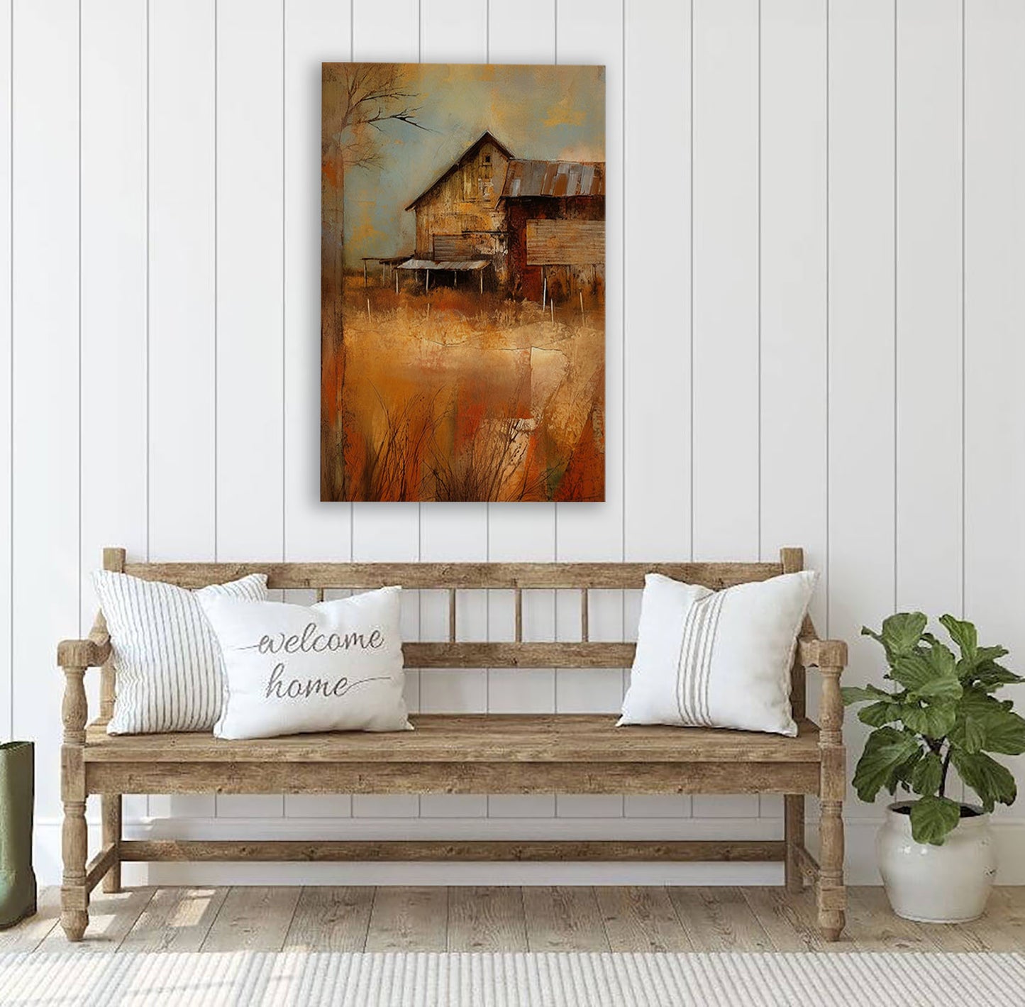 Barn Canvas Art