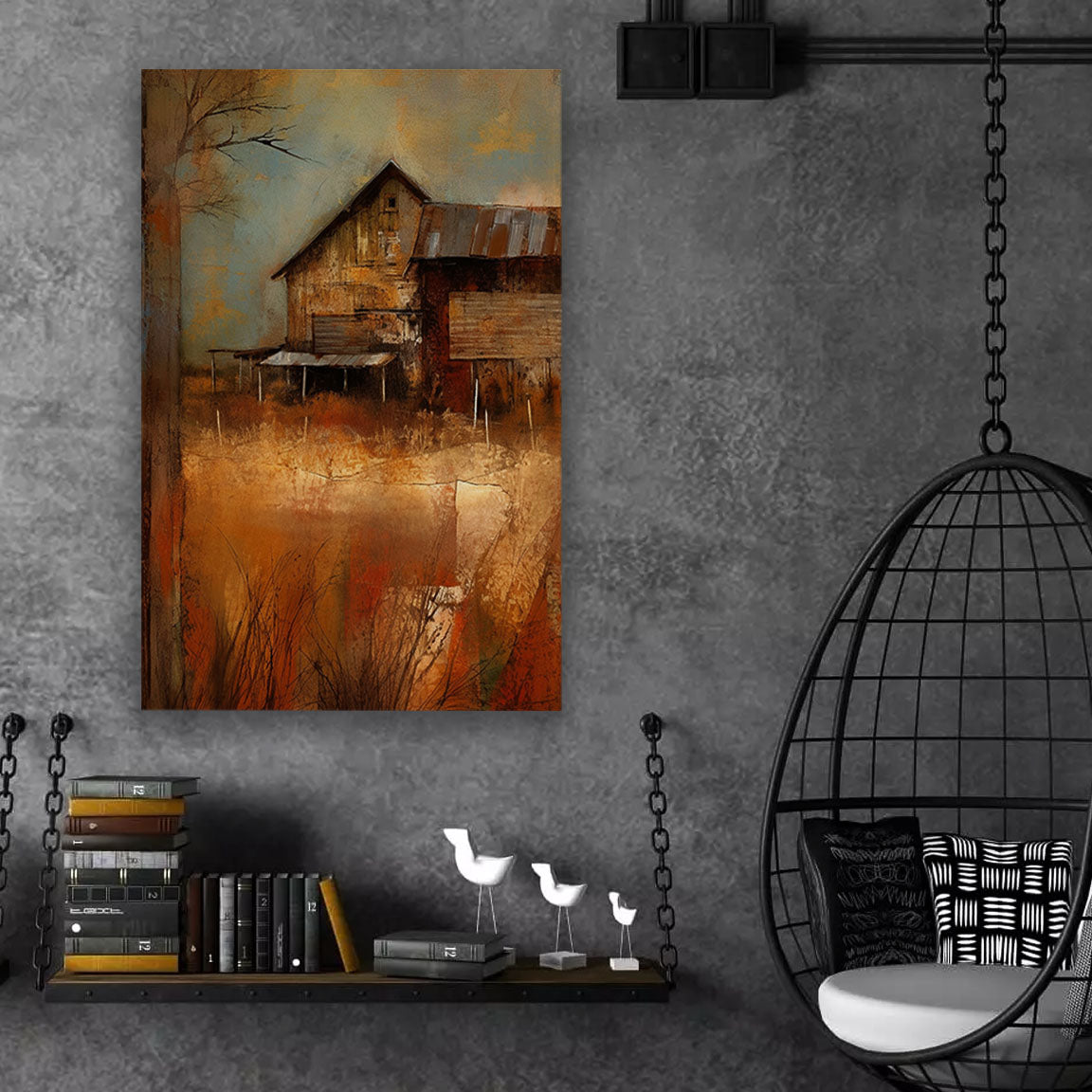 Barn Canvas Art