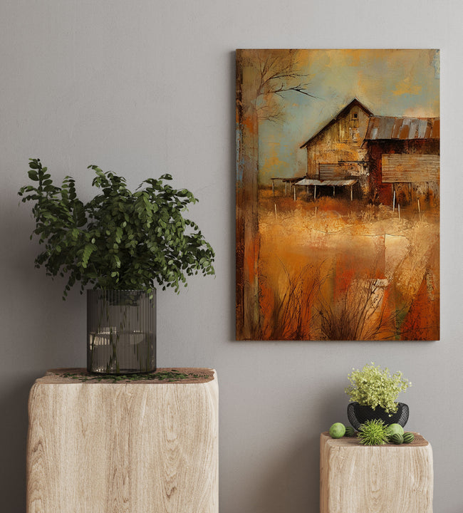 Barn Canvas Art