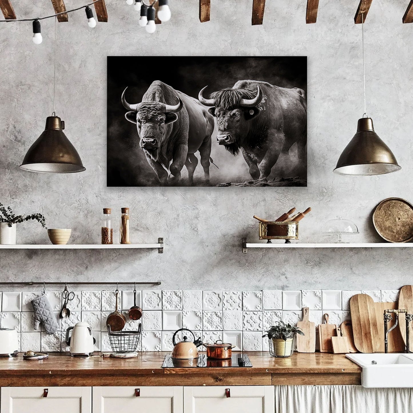 Buffalo Canvas Art