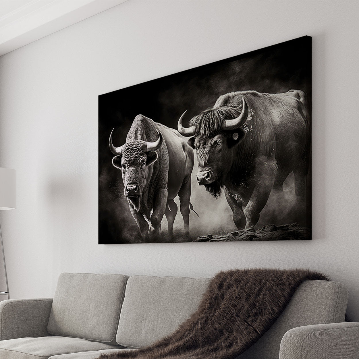 Buffalo Canvas Art