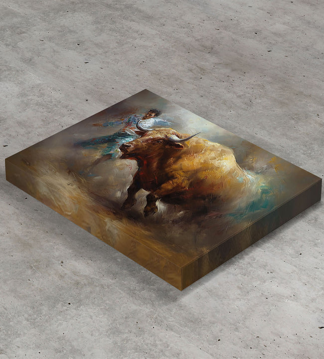 Bullfight Canvas Art