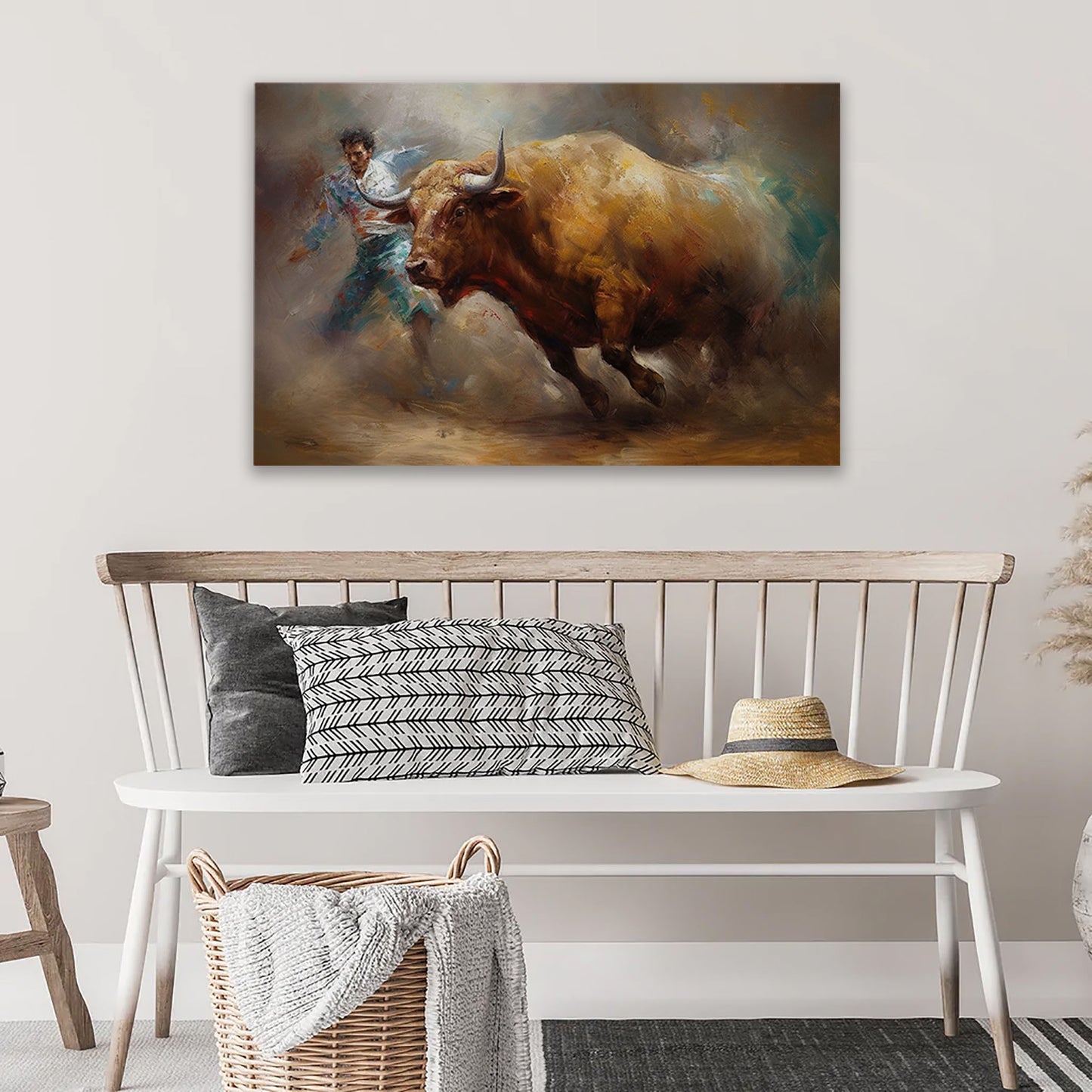 Bullfight Canvas Art