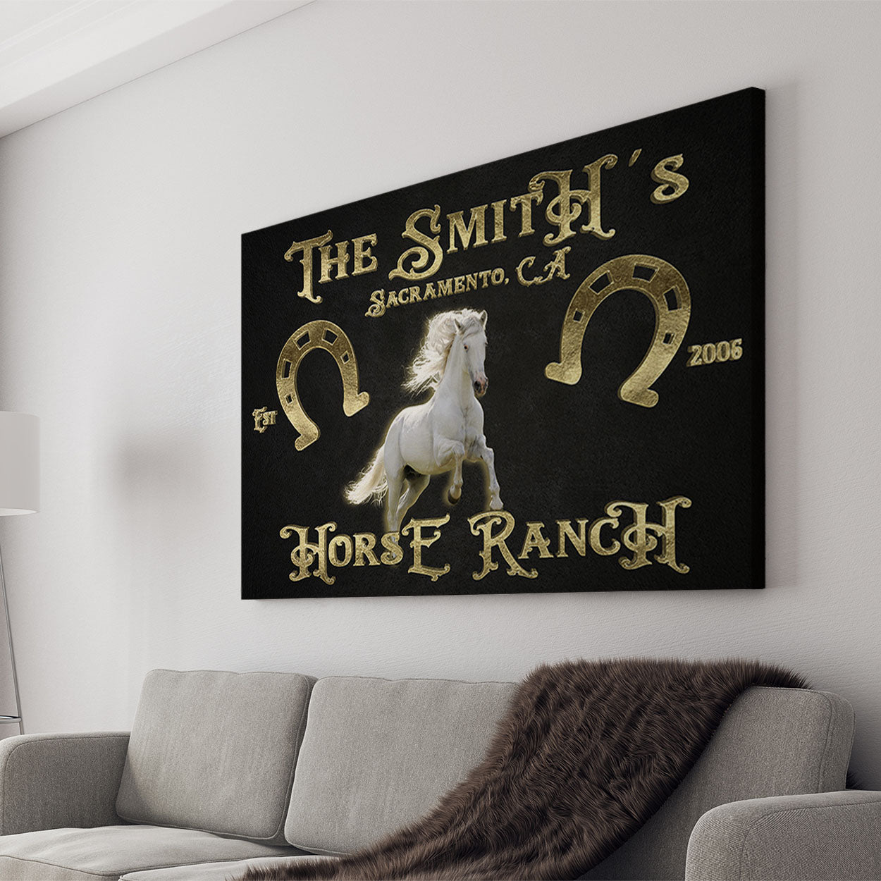 Gold Canvas Art