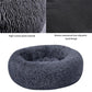 Donut Mand Dog Accessories for Large Dogs Cat's House Plush Pet Bed for Dog XXL Round Mat For Small Medium Animal Calming 100CM