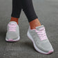 Women's Sneakers Fashion 2024 New Breathable Trainers Soft Women Sneakers Mesh Fabric Lace Up Shoes For Women Female Footwear