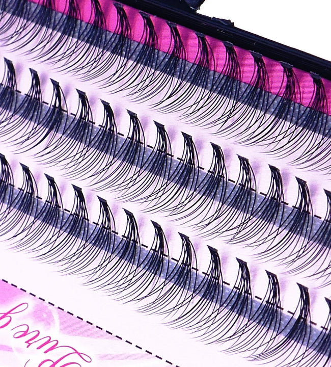 60 Clusters/box Cluster lashes,Individual eyelashes extension Eyelashes bunches professional makeup false eyelashes