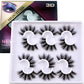 2023 New 5 pairs natural false eyelashes fake lashes long makeup 3d mink lashes eyelash extension mink eyelashes short eyelashes