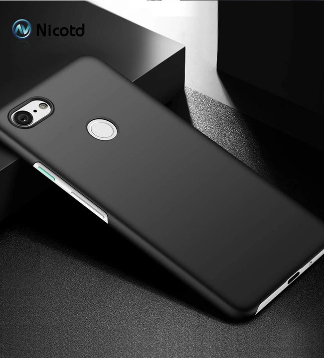 Case for Google Pixel 3XL 3 2 6a 6 Full Cover Luxury hard Plastic Matte PC Cell Phone Cover for Google Pixel 2XL XL 2 3 5A Bags