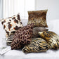 Faux Fur Leopard Print Pillow Case Soft Plush Throw Pillow Covers Decorative Luxury Cushion Cover for Sofa Bed Couch Home Decor