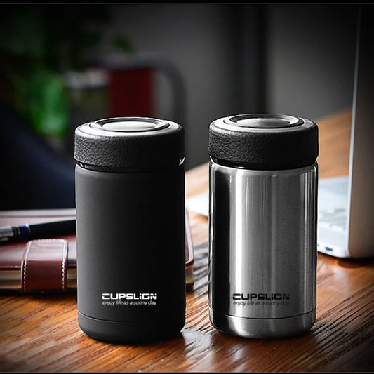 400ml Business Style Stainless Steel Thermos Mugs Car Vacuum Flasks Coffee Tea Cups Thermol Water Insulated Bottle Tumbler