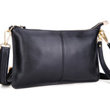 RanHuang Women Genuine Leather Day Clutches Candy Color Shoulder Bags Women's Fashion Crossbody Bags Small Clutch Bags