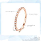 Tiny Delicate Micro Pave Zircon Rings For Women Trendy Chic Crystal Daily Dating Women's Stackable Ring Fashion Jewelry R133