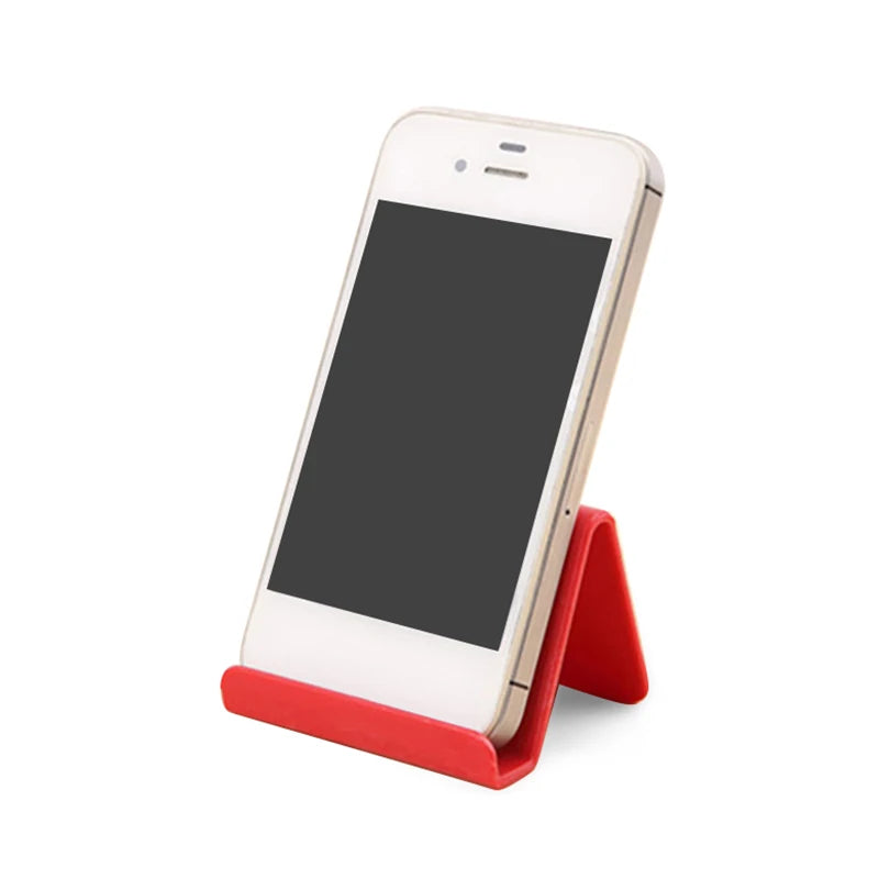 Universal Candy Mobile Phone Accessories Portable Mini Desktop Stand Table Cell Phone Holder For IPhone Samsung Xiaomi Huawei