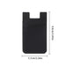 Silicone Phone Card Holder Wallet Case Phone Wallet Stick On Credit Card Holder Phone Pocket for Almost All Cell Phone