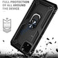 Hybrid TPU   PC Shockproof Cell Phone Case for Google Pixel 5A 6 Pro 5 4A 5G 3A 4 XL with Barcket Ring Function Back Cover Capa