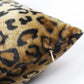 Faux Fur Leopard Print Pillow Case Soft Plush Throw Pillow Covers Decorative Luxury Cushion Cover for Sofa Bed Couch Home Decor