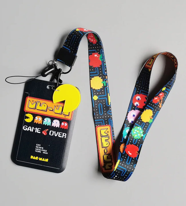 JF959 Cartoon Game Lanyard For Key Cool Hang Ropes Cell Phone Straps Badge Holder Neck Straps Accessories Gift