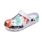 2021 Children Sandals Kids Crocke Summer Boy Girl Hole Shoes EVA Garden For Beach Flat Slip-on Shoes Slippers Water Mules