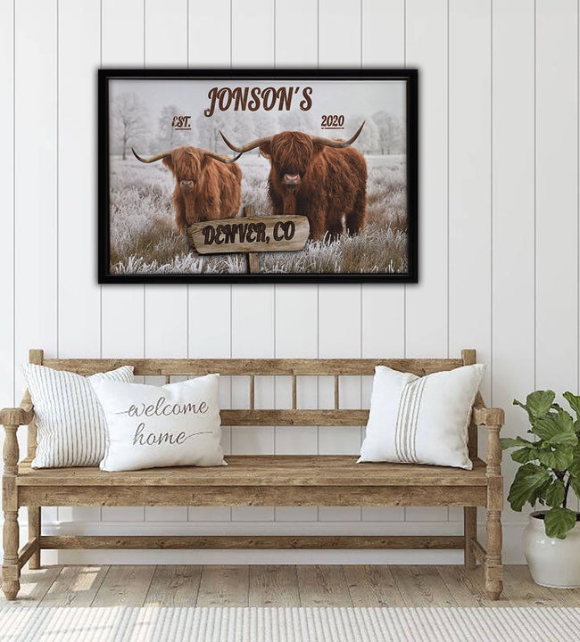 Jonson Framed Canvas