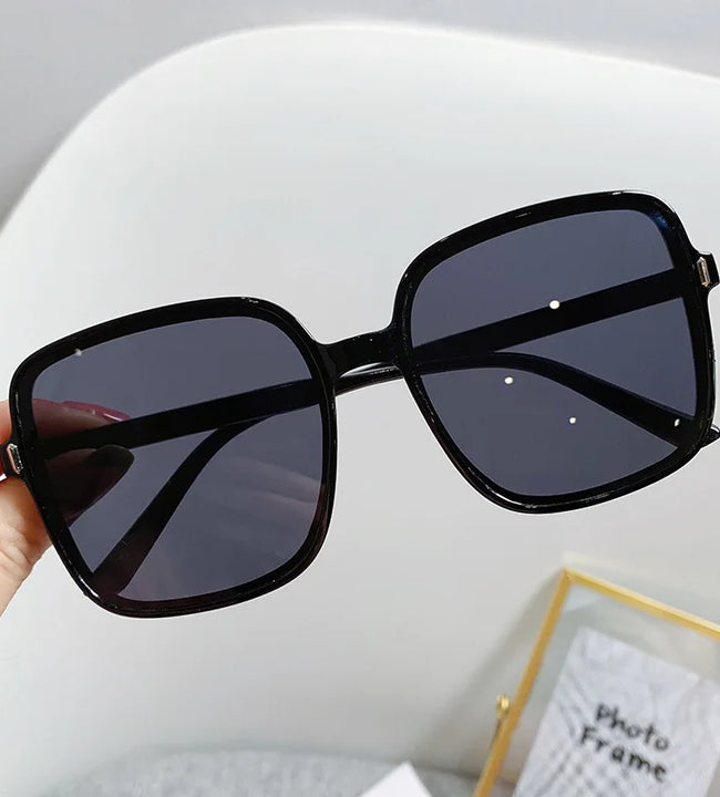 New Oversized Rectangle Sunglasses Women's Fashion Square Sun Glasses Men's Classic Vintage Eyewear UV400 Oculos De Sol