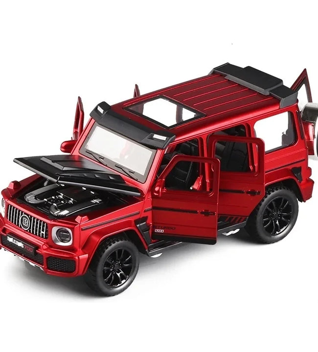 1/32 G700 Alloy Car Model Simulation Toy Diecast Vehicles Off-road SUV With Sound N Light Collectible Kids' Gift 1/32 G700 Alloy