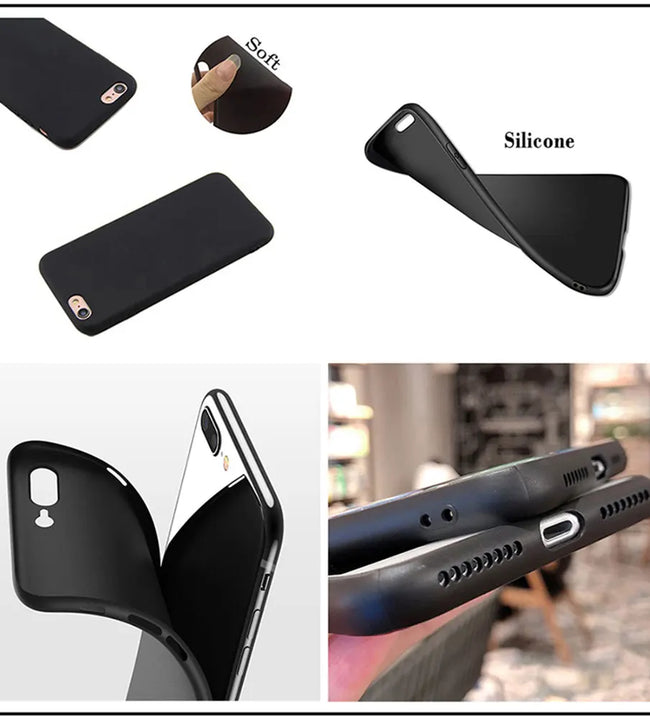 Black Soft Case for Apple iPhone 13 14 12 11 15 14Pro Max mini 7 8 6 6S Plus XR X XS Max cell Phone fundas Retro Camera Music