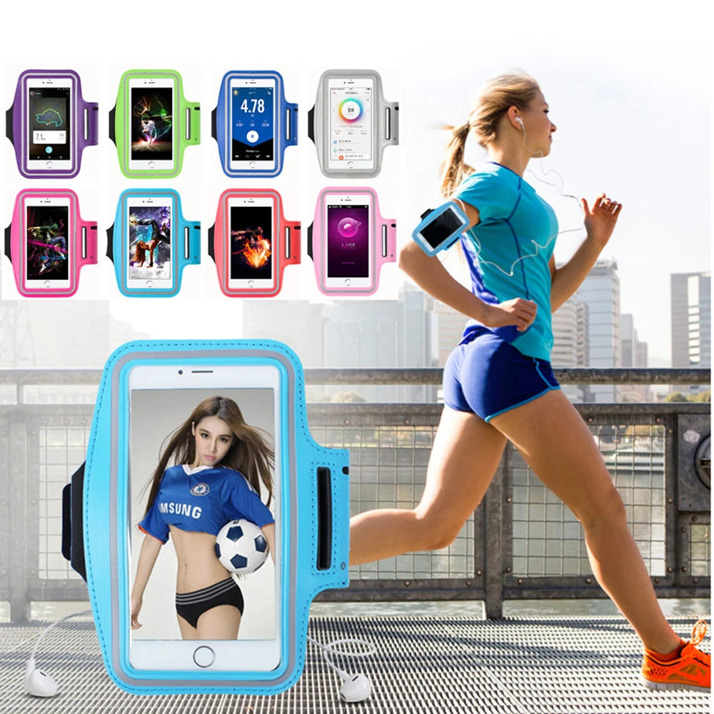 Phone Arm Band Case Phone Case Sports Accessories Phone Arm Bag Running Bags Cell Phone Arms Band Armbands Touch Screen