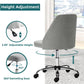 Home Office Desk Chair, Office Chairs Desk Chair Rolling Task Chair Computer Chair Adjustable with Wheels Armless