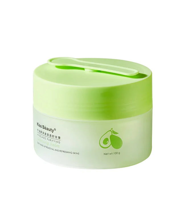 Kiss Beauty Korean Skincare Avocado Cleansing Balm Remove Blackheads Gentle Deep Cleansing Cleansing Oil 100G