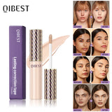 Hot 4 Color Concealer Repair Foundation Cream Face Makeup Base Full Cover Dark Circles Acne Shape Tape Correcteur Contour Primer