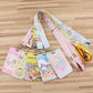 Rabbit Keychain Kawaii Cat Cartoon Anime Lanyards for Key ID Card Gym Cell Phone Strap USB Badge Holder Accessories Gift