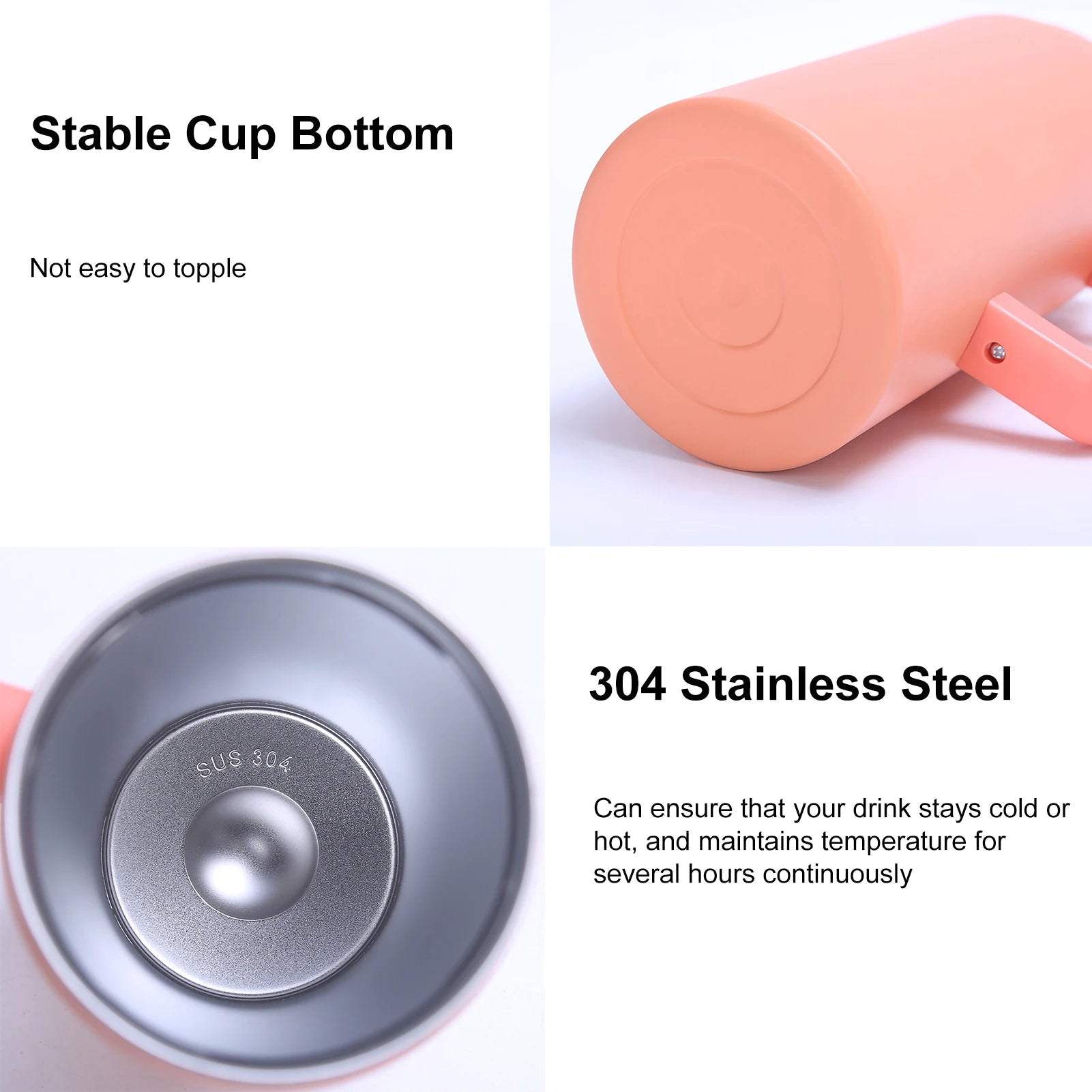 50Oz Stainless Steel Thermos Cup Portable Vacuum Insulated Water Cup Large Capacity Thermos Bottle with Straw for Fitness Office