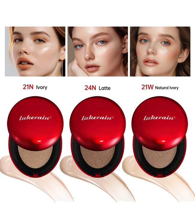 TIRTIR Cushion Foundation Fit Cushion Foundation Full Coverage Waterproof Long-lasting Concealer Long-lasting Makeup Semi-Matte