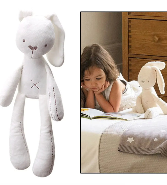 42CM Cute Cartoon Long Ears Rabbit Doll Baby Soft Plush Toys For Children Bunny Sleeping Mate Children Stuffed Plush Animal Toy