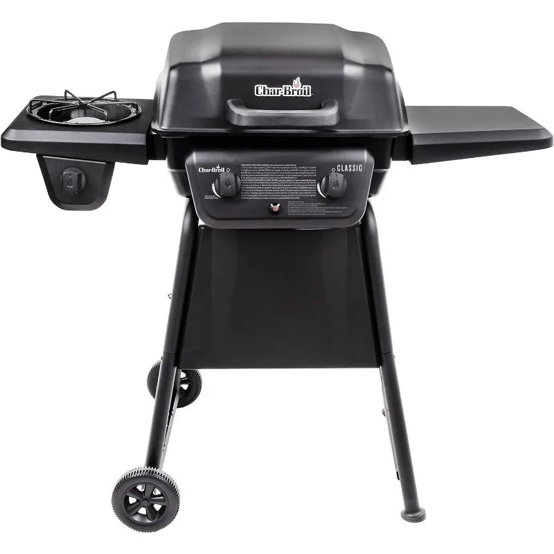 Charbroil® Classic Series™ Convective 2-Burner with Side Burner Propane Gas Stainless Steel Grill - 463672817-P2