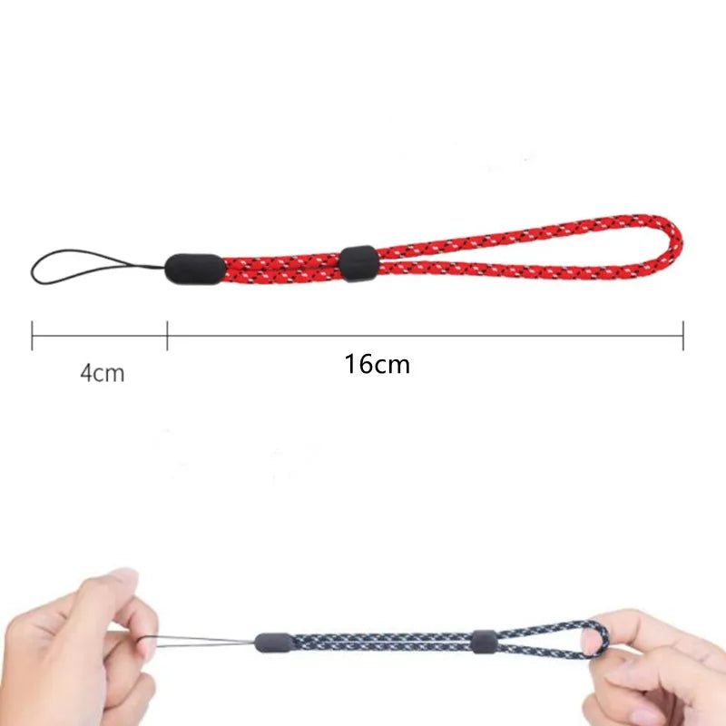 10 Pcs Hand Wrist Strap Lanyard, Adjustable Nylon Wrist Straps Keychain String for Cell Phone Case Holder, Camera, USB, Badge