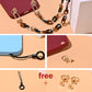 120cm Bevel Design Phone Strap Colorful Portable Acrylic Cell Phone Case Chain Lanyard Hanger for Mobile Phone MOON GIRL Design