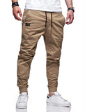 2024 New Men's Fashion Hip Hop Pants Four Seasons Pure Cotton Casual Sports Pants Street Pants High Quality Straight Tube Pants