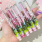 Moisturizing Jelly Mirror Lipstick Waterproof Lasting Clear Heart-shaped Solid Lip Gloss Pen Non-stick Cup Lips Tint Makeup