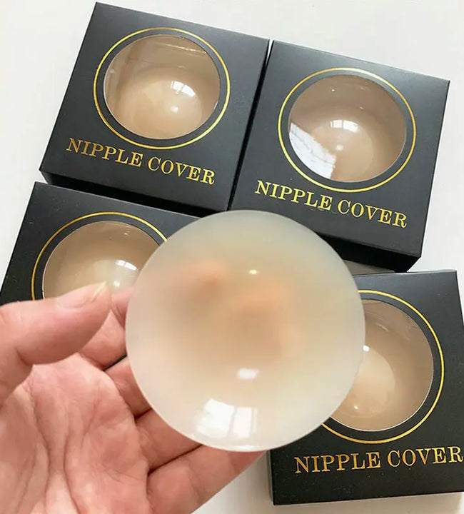 2PCS Silicone Nipple Cover Women Reusable Breast Lingerie Bra Sticker Female Invisible Petal Lift Up Adhesive Pads Chest Pasties