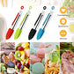 Food Tong Stainless Steel Kitchen Tongs Silicone Nylon Non-Slip Cooking Clip Clamp BBQ Salad Tools Grill Kitchen Accessories