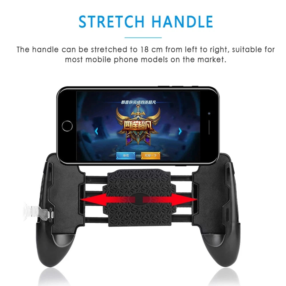 Cell Phone Smartphone Gamepad Joystick For Control Controller Triggers Pubg Mobile Accessories Console Game Pad Gaming Cellphone