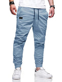 2024 New Men's Fashion Hip Hop Pants Four Seasons Pure Cotton Casual Sports Pants Street Pants High Quality Straight Tube Pants