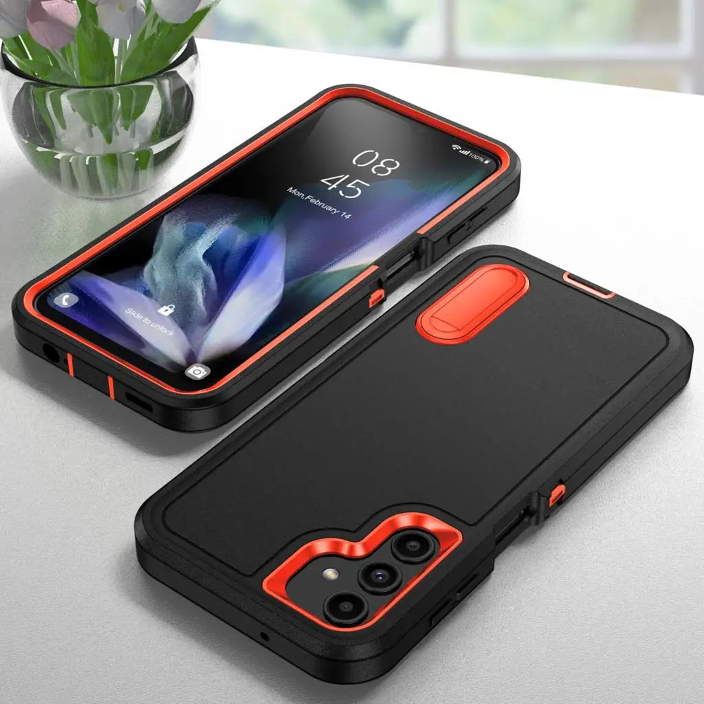 For samsung A54 A 14 54 Comfortable Shockproof Armor Case for Samsung Galaxy A54 A14 5G Fall Protection Cell Phone Bag