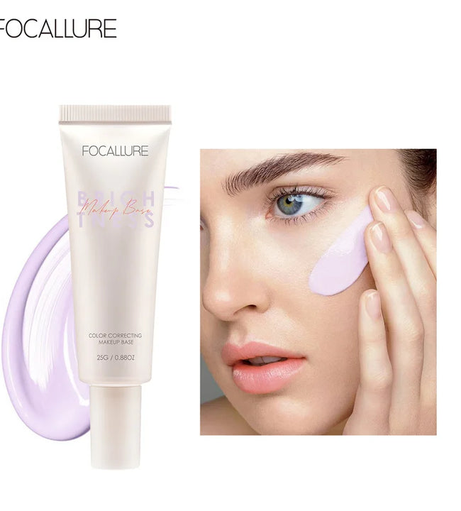 FOCALLURE Face Primer Moisturizing Cream Before Makeup Lasting Oil-control Corrector For Skin Color Redness Dullness Acne Fixer