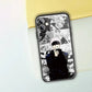 JJK Satoru Gojo Mobile Cell Phone Case for iPhone 15 14 13 12 11 XS X 8 7 6 Plus Mini Pro Max SE 2022 PC Glass Cover Funda