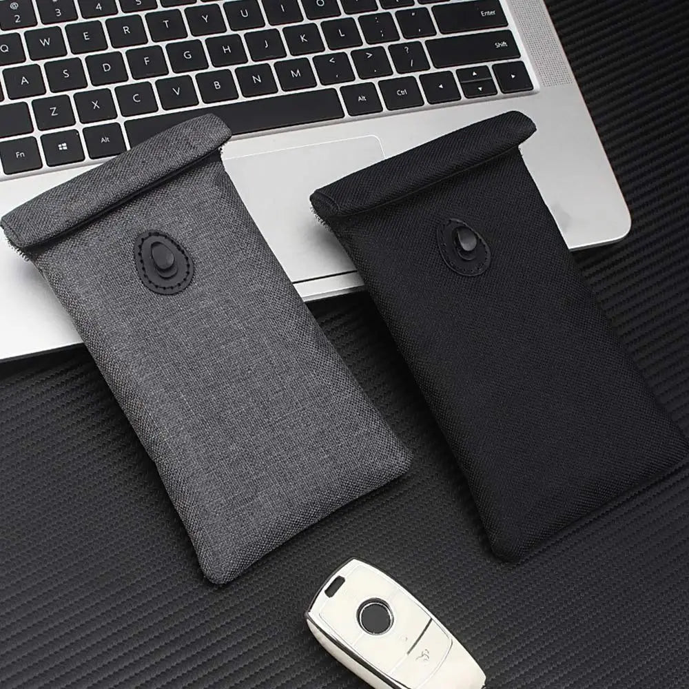 Signal Blocking Bag For Cell Phone Car Keys Remote Control Shielding Pouch Signal Blocking Case Privacy Protection